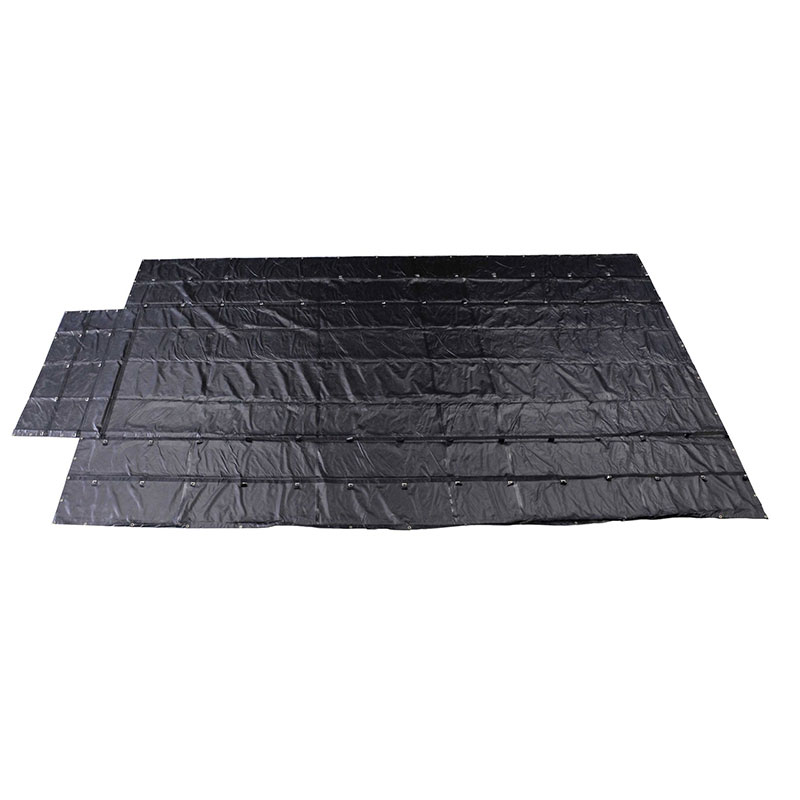 Heavy Duty Lumber Black Tarp